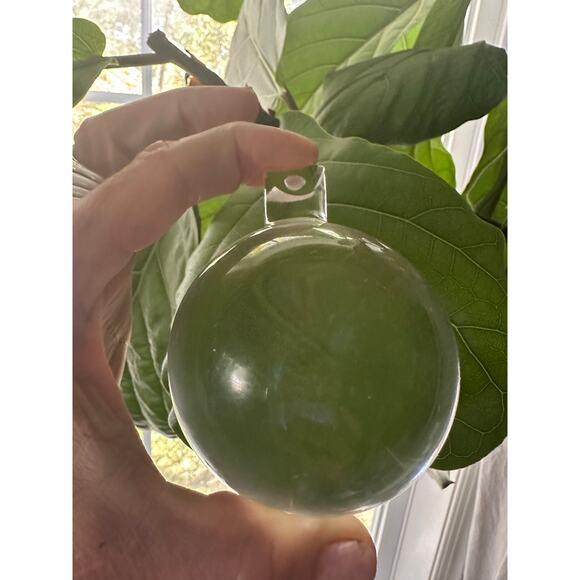 Replacement Chandelier Crystal Ball Finial - Large 3” glass - Picture 4 of 6